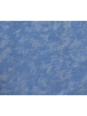 Blue Fabric 1/2 yard x 43" Cotton Marble Pattern Sewing Craft Projects